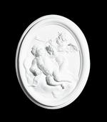 Relief Engel med fløjte